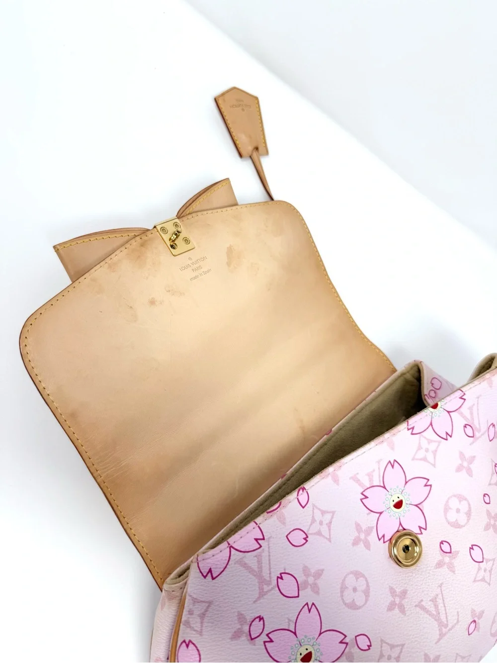 Louis Vuitton Murakami Cherry Blossom Sac Retro Pink M92013 Limited Edition